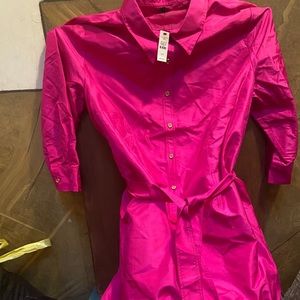 Talbots Pink Dress with a belt